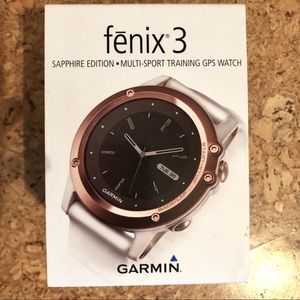 Garmin Fenix 3 Sapphire Rose Gold